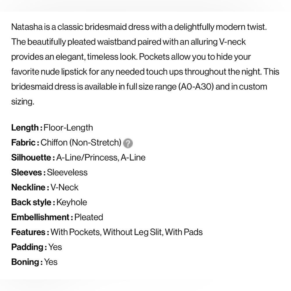 Azazie Natasha Chiffon full length A-line dress in Cabernet - Picture 16 of 16